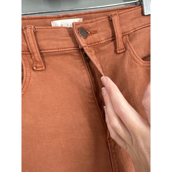 Altard State Jeans Womens 27 Brown High Rise Straight Leg Stretch - Picture 7 of 11